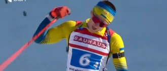 Команда чоловічої команди України виграла бронзу в естафеті на чемпіонаті світу в Біатлоні