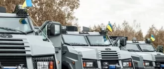 Українські бронеавтомобілі "Варта" / Фото: Міноборони
