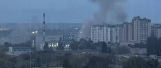 Дим над Бєлгородською ТЕЦ / Фото “Пепел”