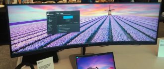 HP представила ультраширокий вигнутий 49-дюймовий монітор з витяжною камерою та величезним набором інтерфейсів