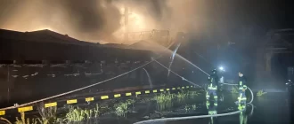 Росіяни знову атакували енергетичну, портову, транспортну та житлову інфраструктуру Одесчини / Фото ДСНС