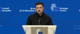 Зеленський у Брюсселі: без фінансового рішення ЄС Україна ризикує дефіцитом до $50 млрд