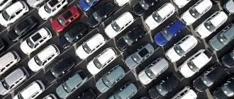 Нові автомобілі очікують на експорт, порт Зебрюгге, Бельгія, 18 липня 2025 року / Фото Reuters