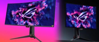 ASUS представила два геймерських монітори лінійки ROG Swift: 27” 4K-Tandem OLED та ультраширокий 34” QD-OLED з частотою 360 Гц