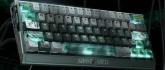 IQUNIX представила кастомні геймерські клавіатури EV63 для фанатів аніме Ghost in the Shell