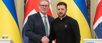 Кір Стармер і Володимир Зеленський / Фото Офіс президента