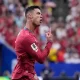 Кріштіану Роналду забив на шостому чемпіонаті світу поспіль і оформив дубль проти Узбекистану / Фото: AP/Ashley Landis