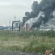 Пожежа на Омському НПЗ / Фото: Соцмережі